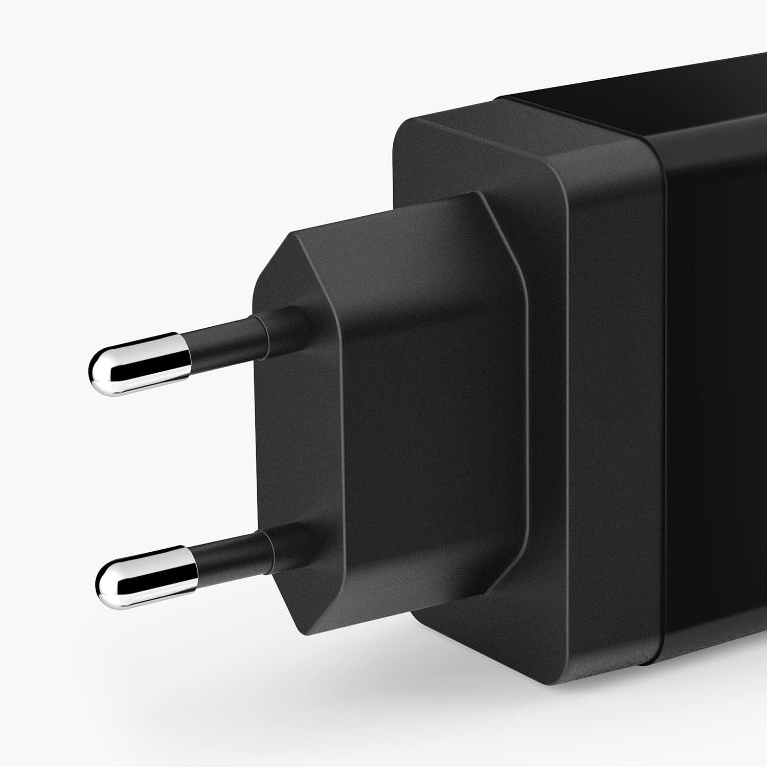 Anker 24W 2-Port USB Charger EU Black