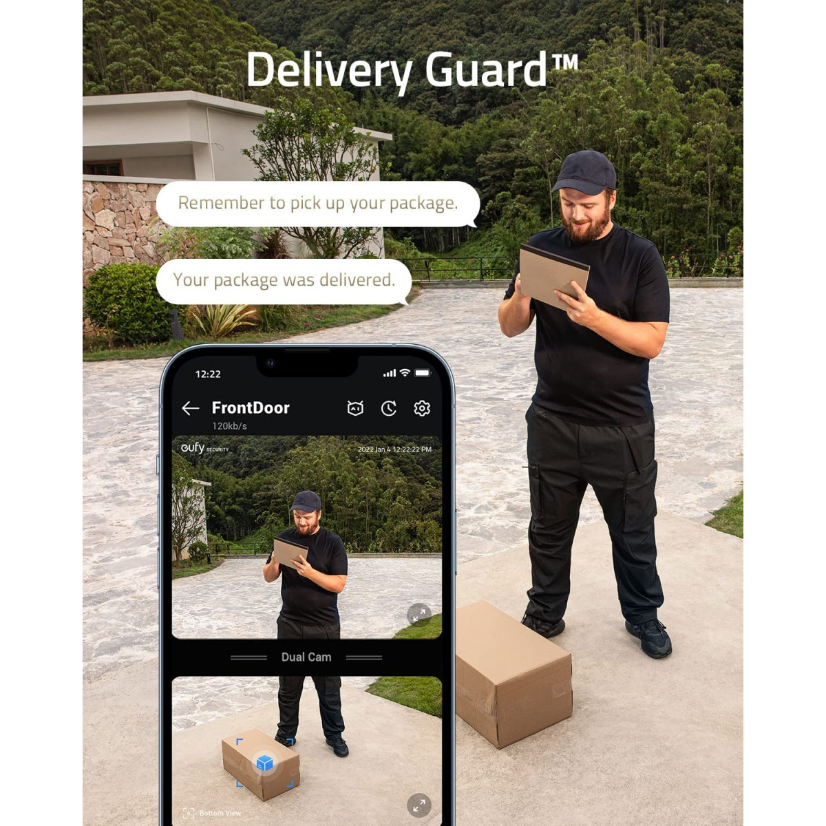 Anker Eufy Security video zvona sa dvostrukom kamerom 2K