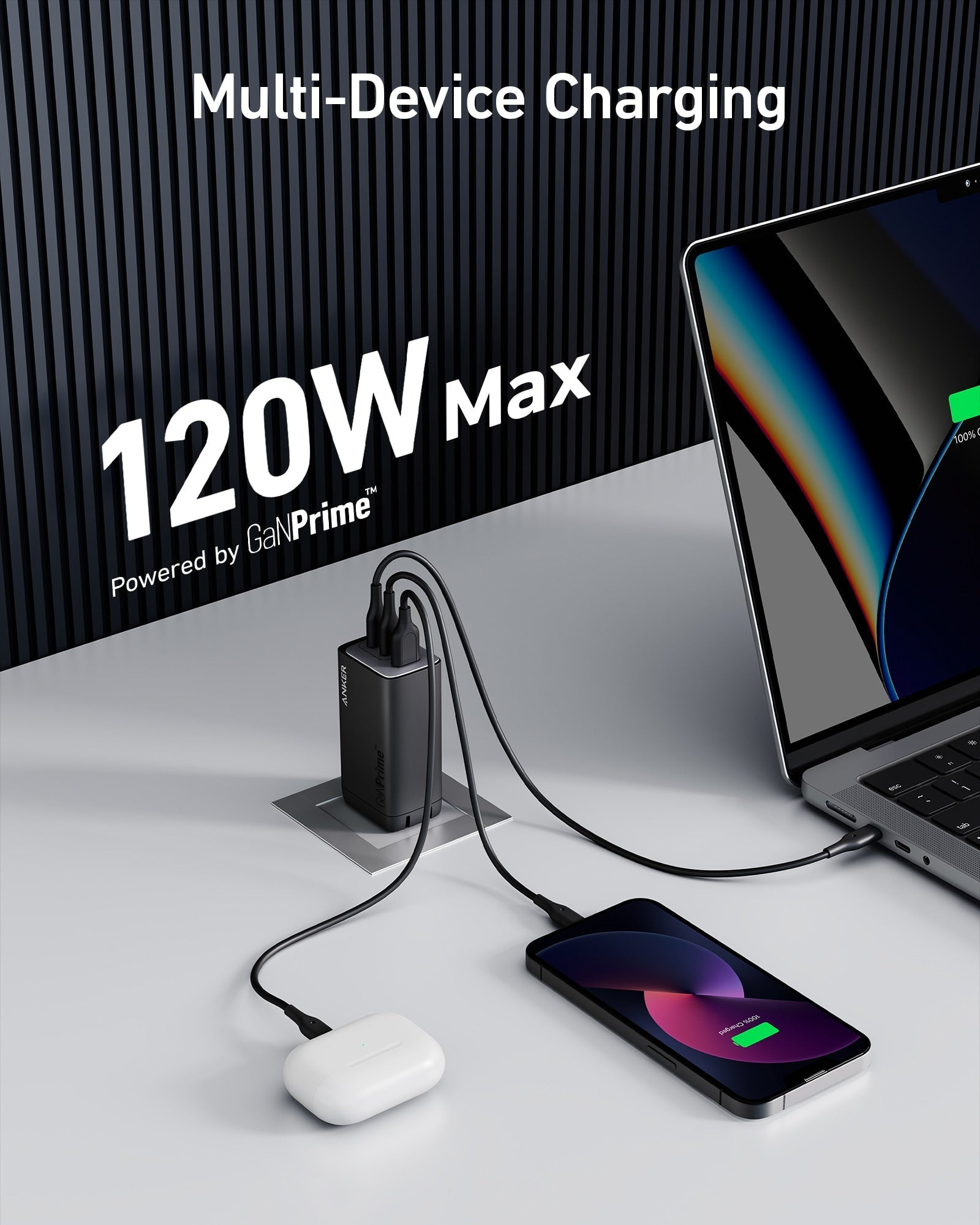 Anker 737 Charger (GaNPrime 120W)
