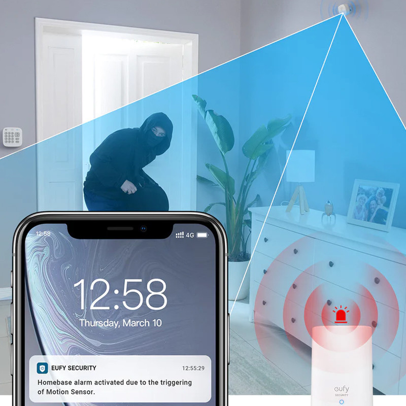 Eufy Security Home alarm set od 5 sustava