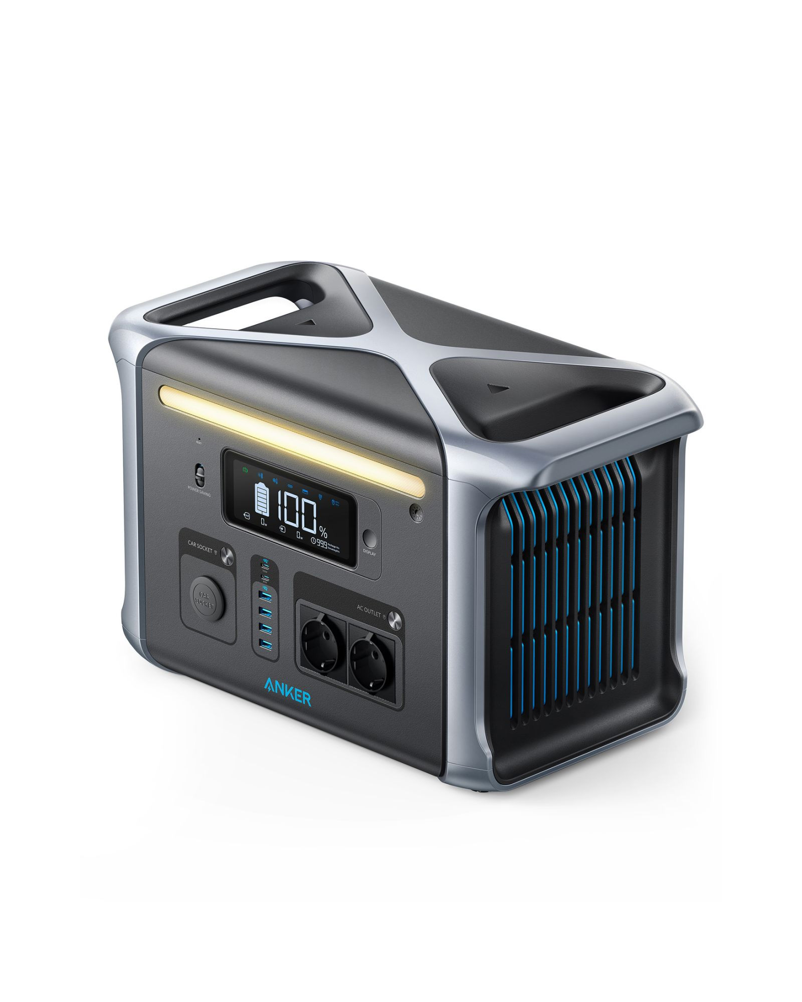 Anker 757 Portable Power Station (PowerHouse 1229Wh) Black
