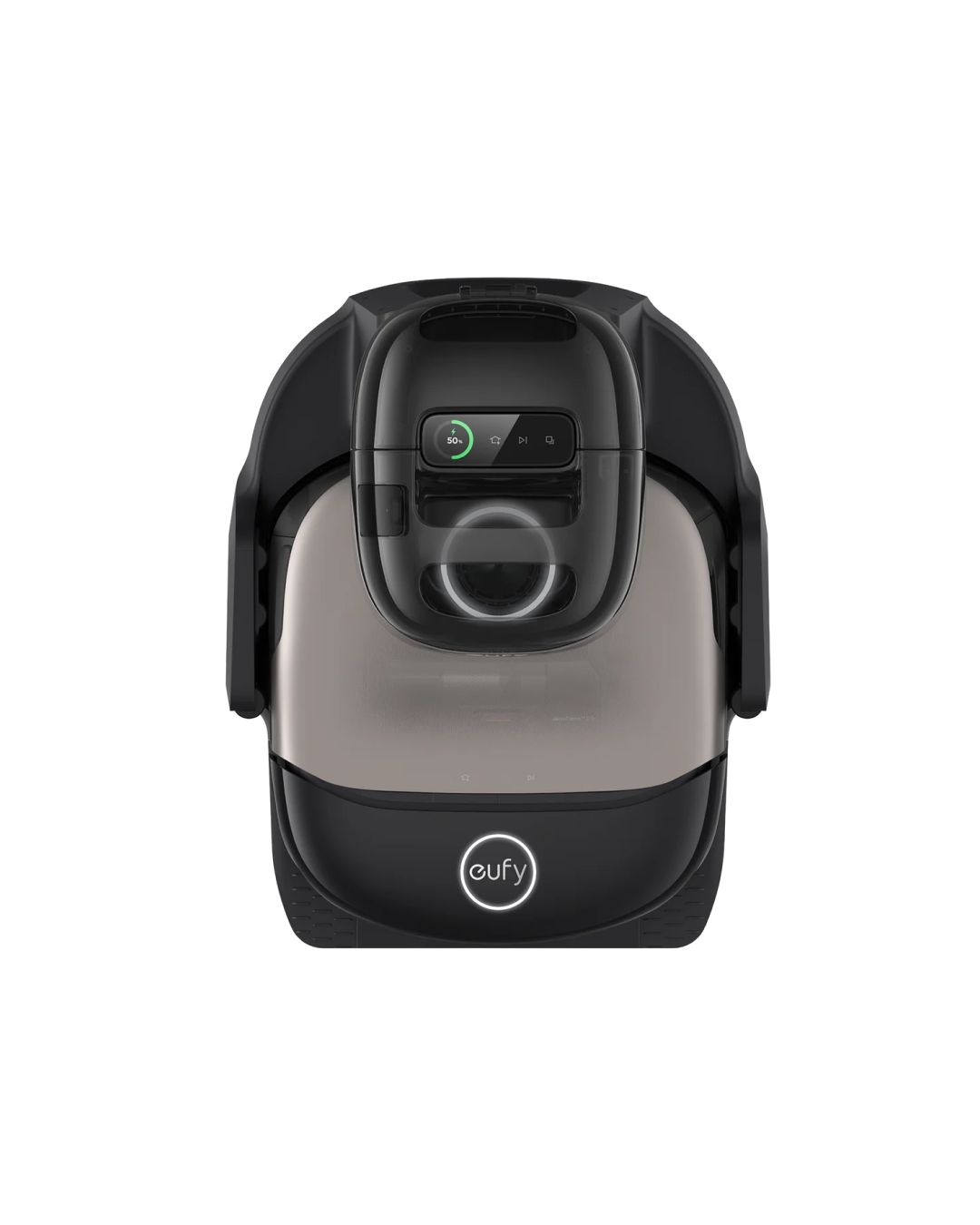 Anker, Eufy Robot Vacuum Omni S2, 30.000Pa Suction Power, HydroJet 2.0 Self-Cleaning Roller Mop, Electrolyzed Water for 99.99% Sterilization, Automatic Mop Lifting, 0% Hair Tangling with DuoS