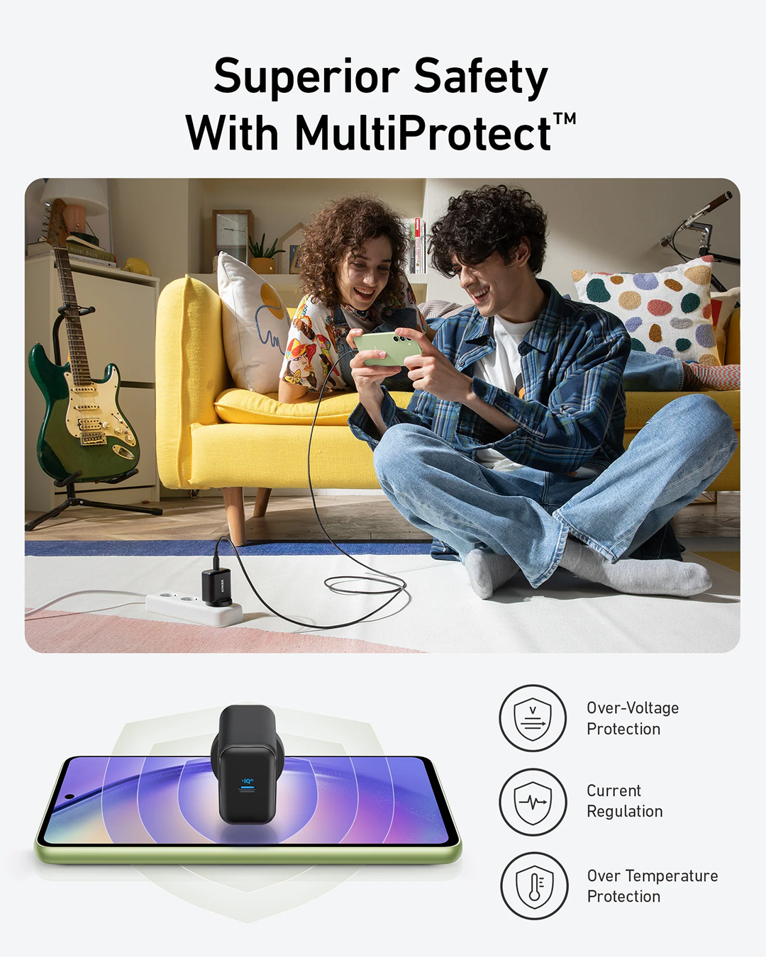 Anker Powerport III Charger 25W Black