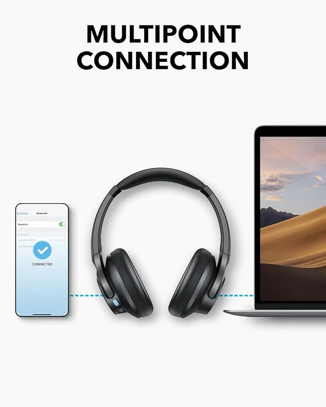 Anker Soundcore Headset Q11i Gray