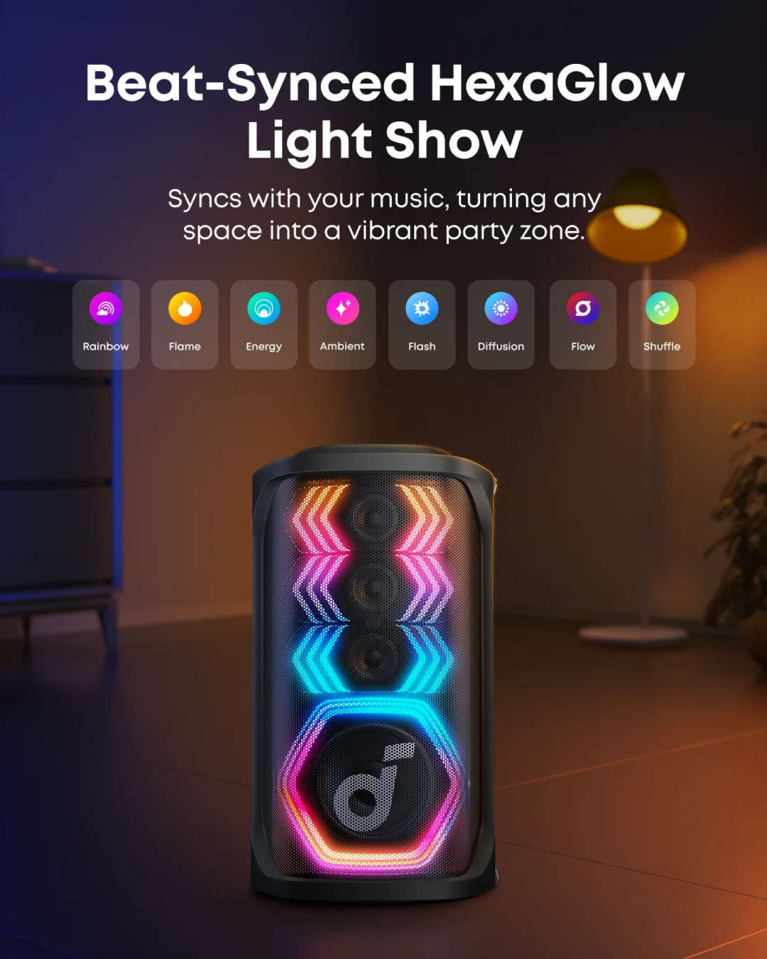 Anker, Soundcore Karaoke Speaker Rave 3S Black