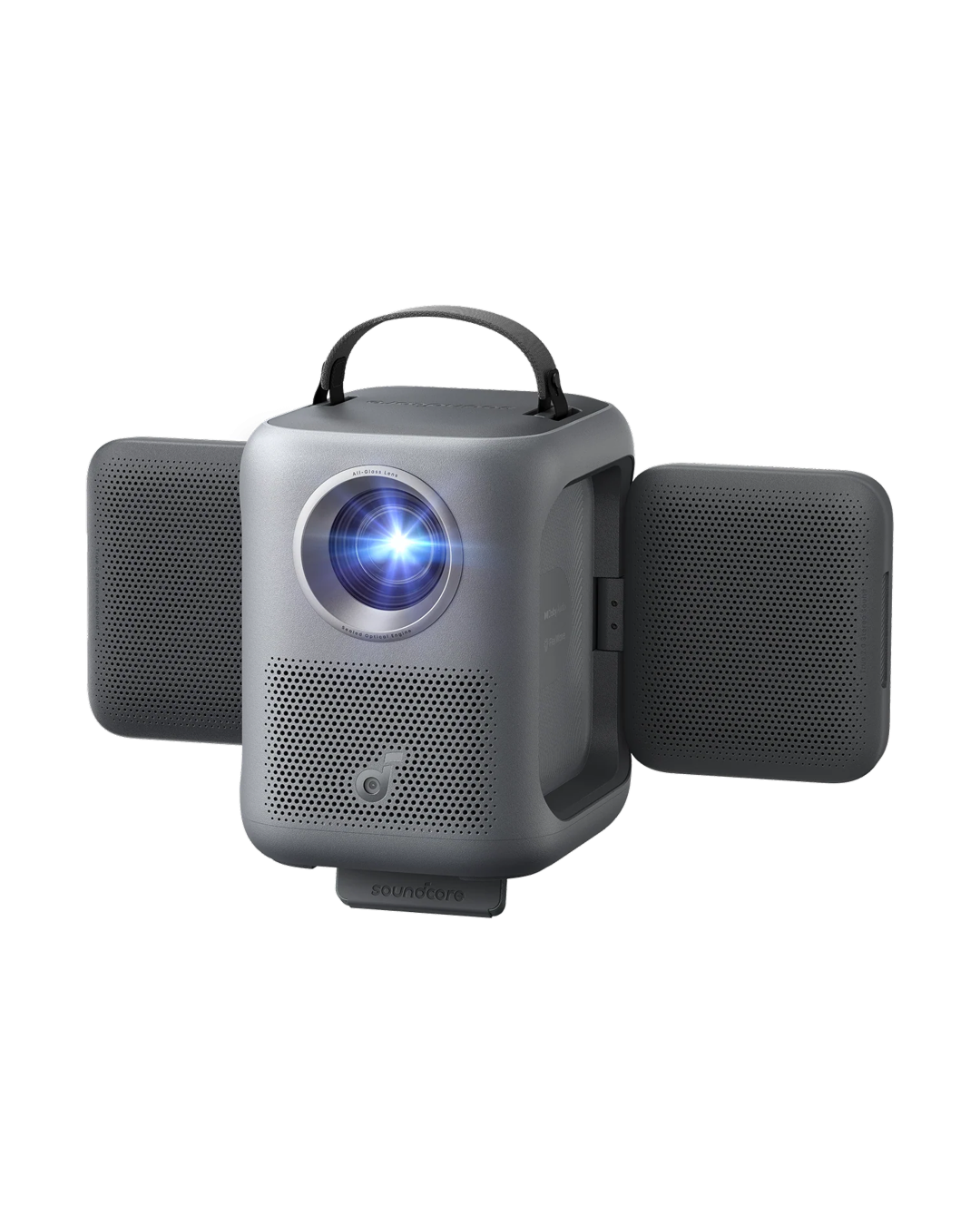 Anker, soundcore Nebula P1i Black, 1080p FULL HD, 2x 10W Flipable Speakers with Dolby Audio, up to 150" Screen Size, Screen Fit with Auto Keystone Correction, Google TV.