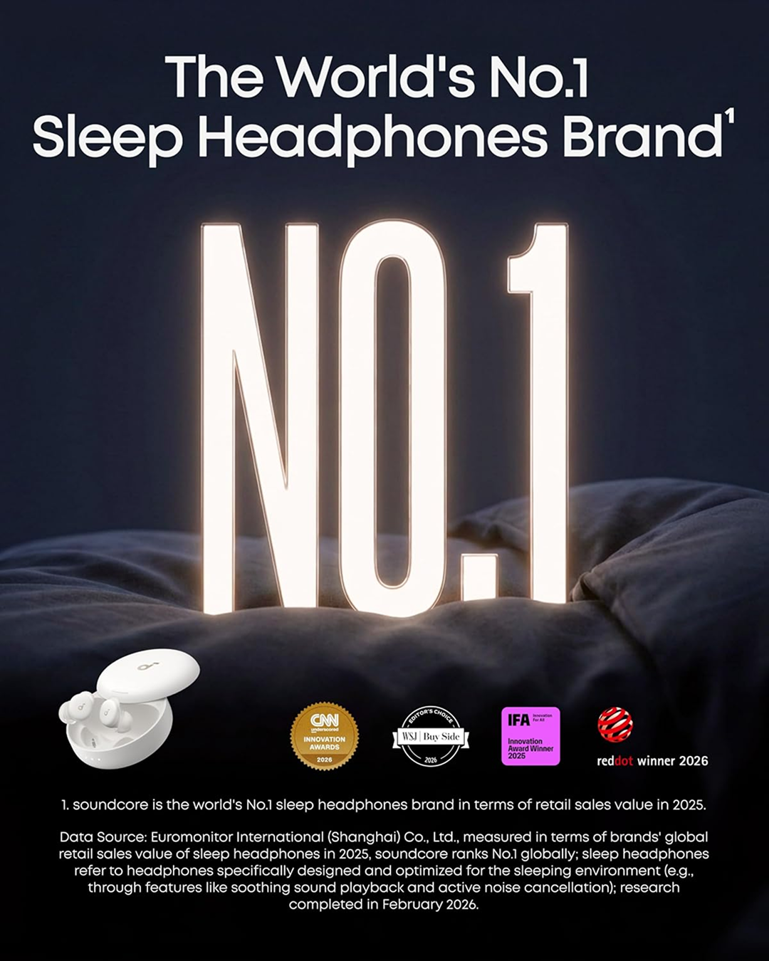 Anker, Soundcore Sleep A30 White