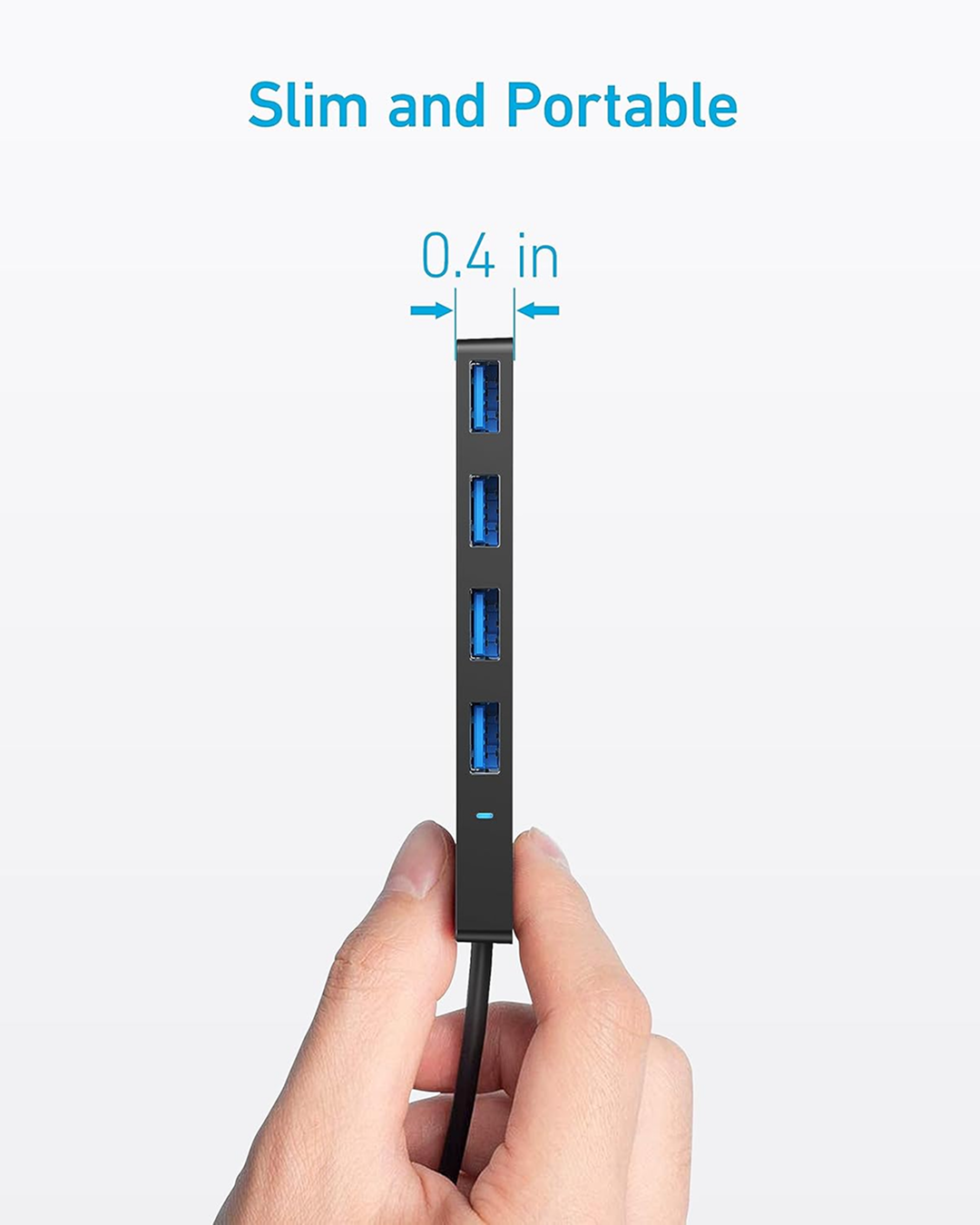 Anker USB-C Data Hub(4-in-1, 5Gbps) Black