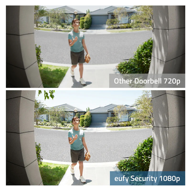 Eufy Security Doorbell 2K WiFi portafon – za HomeBase 2