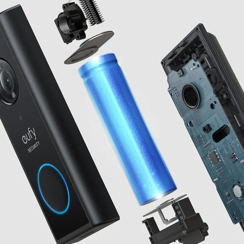 Eufy Security Doorbell 2K WiFi portafon – za HomeBase 2