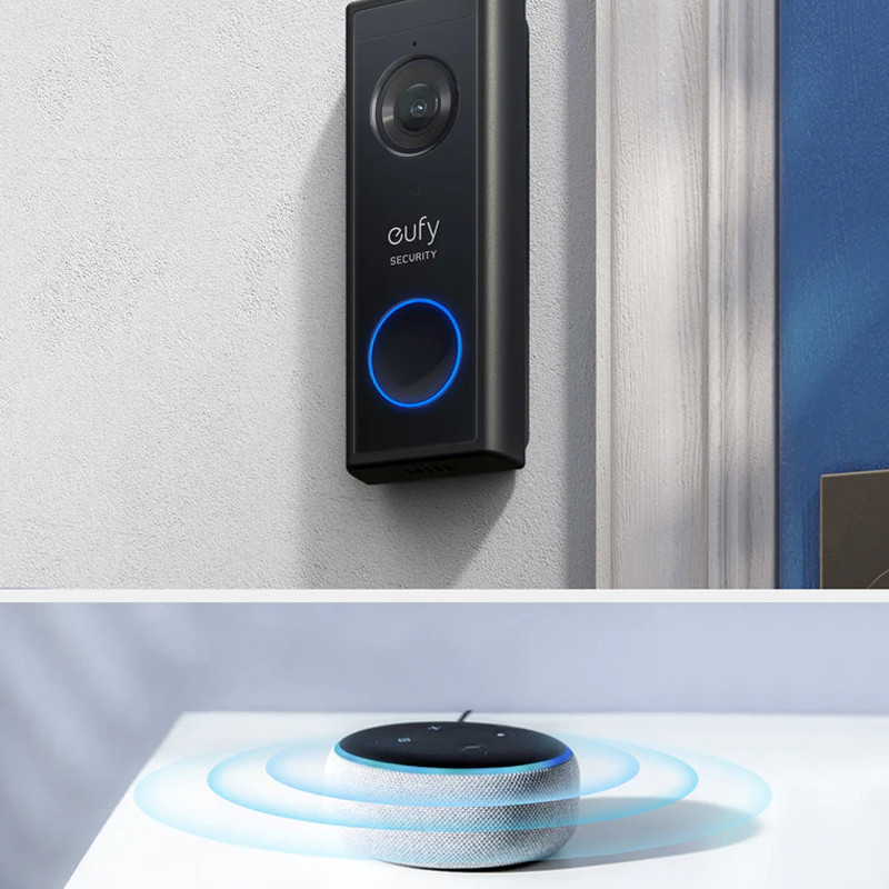 Eufy Security Doorbell 2K WiFi portafon – za HomeBase 2