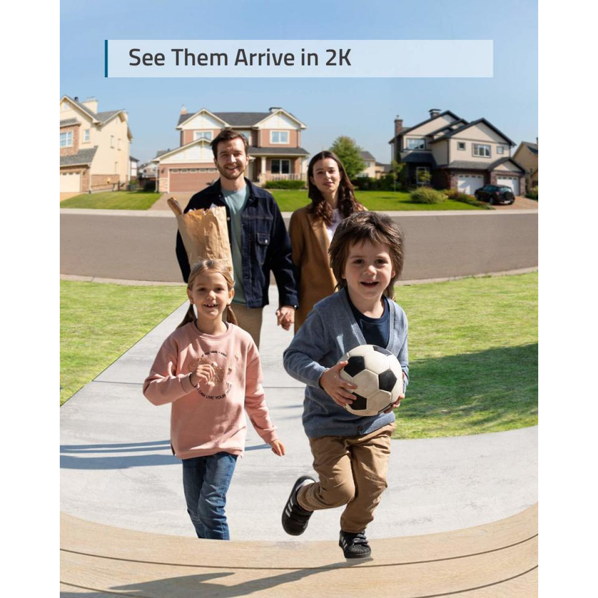 Eufy Security Doorbell 2K WiFi portafon – s HomeBase 2