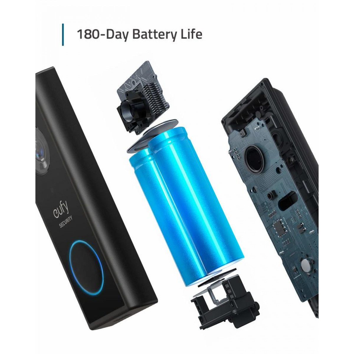 Eufy Security Doorbell 2K WiFi portafon – s HomeBase 2