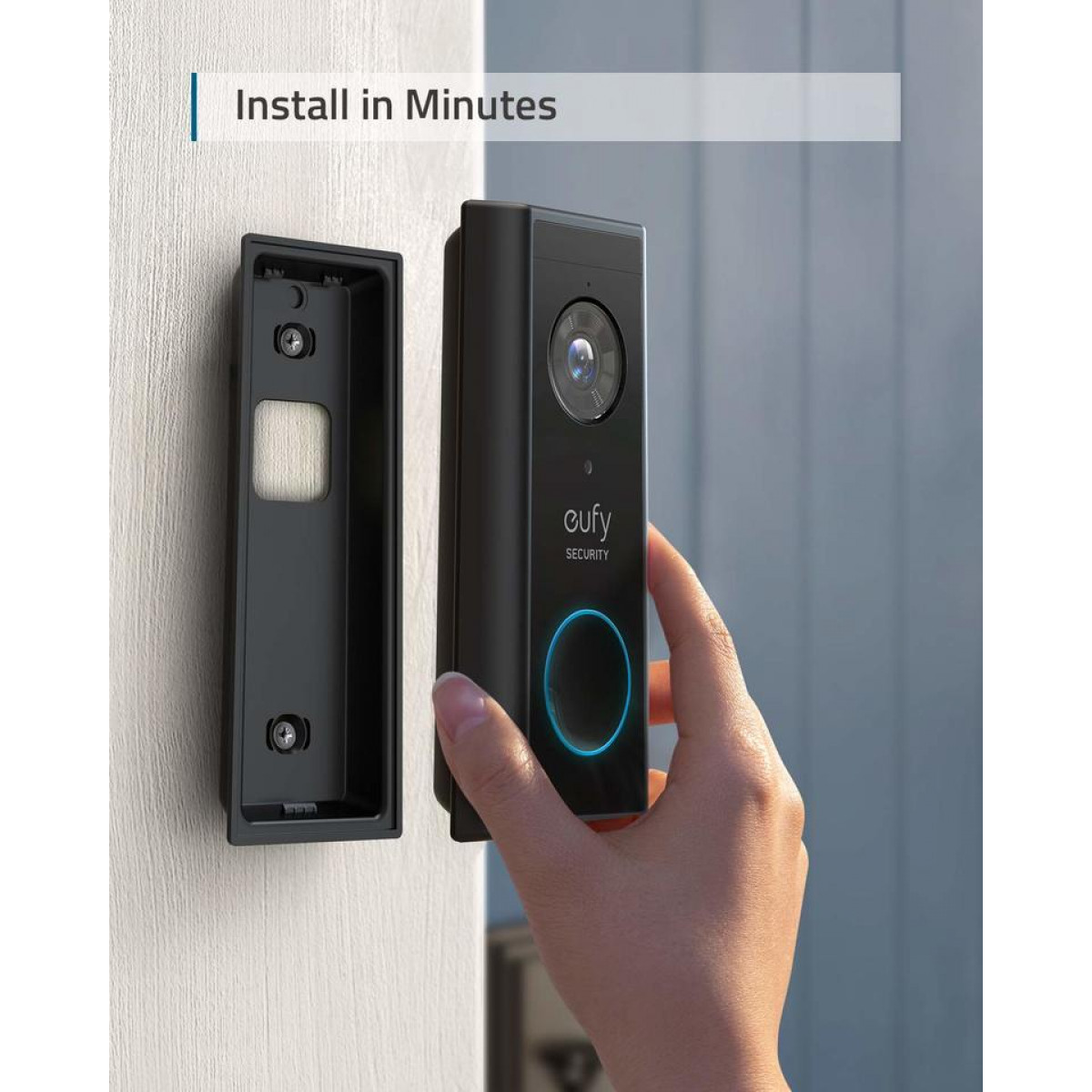Eufy Security Doorbell 2K WiFi portafon – s HomeBase 2