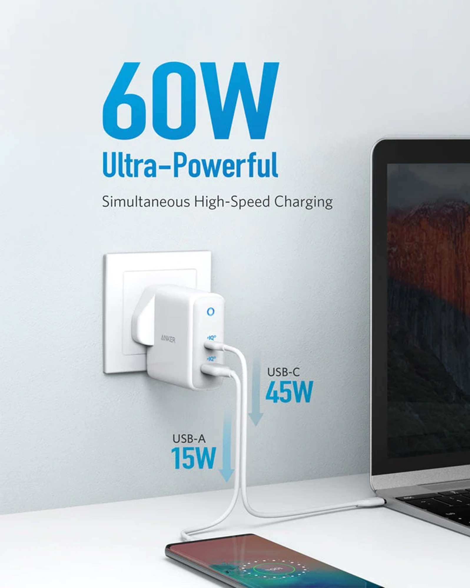 Anker PowerPort Atom III (2 Port) 60W
