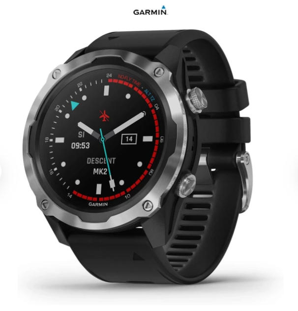 GARMIN DESCENT MK2 SAPPHIRE SREBRENI GPS RONILAČKI SAT
